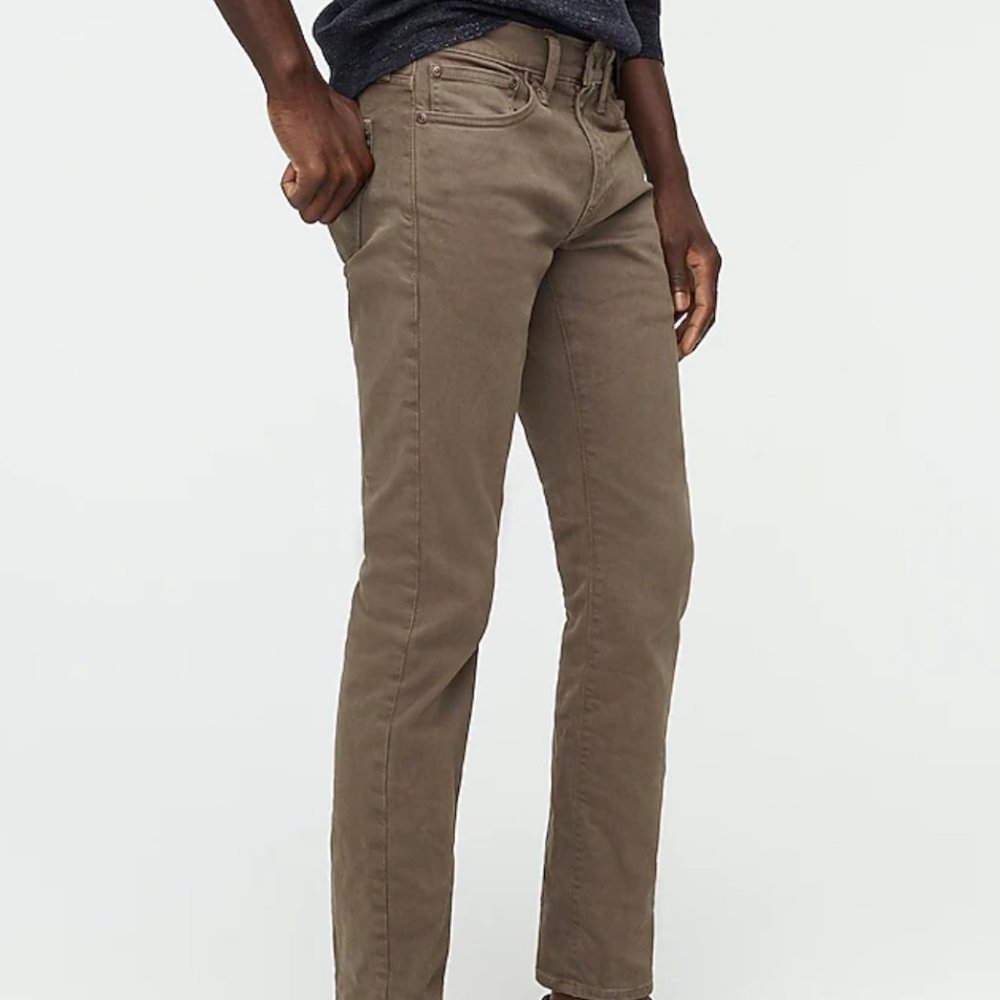 NWT J. Crew 484 Slim-fit Jean in Faded Dill